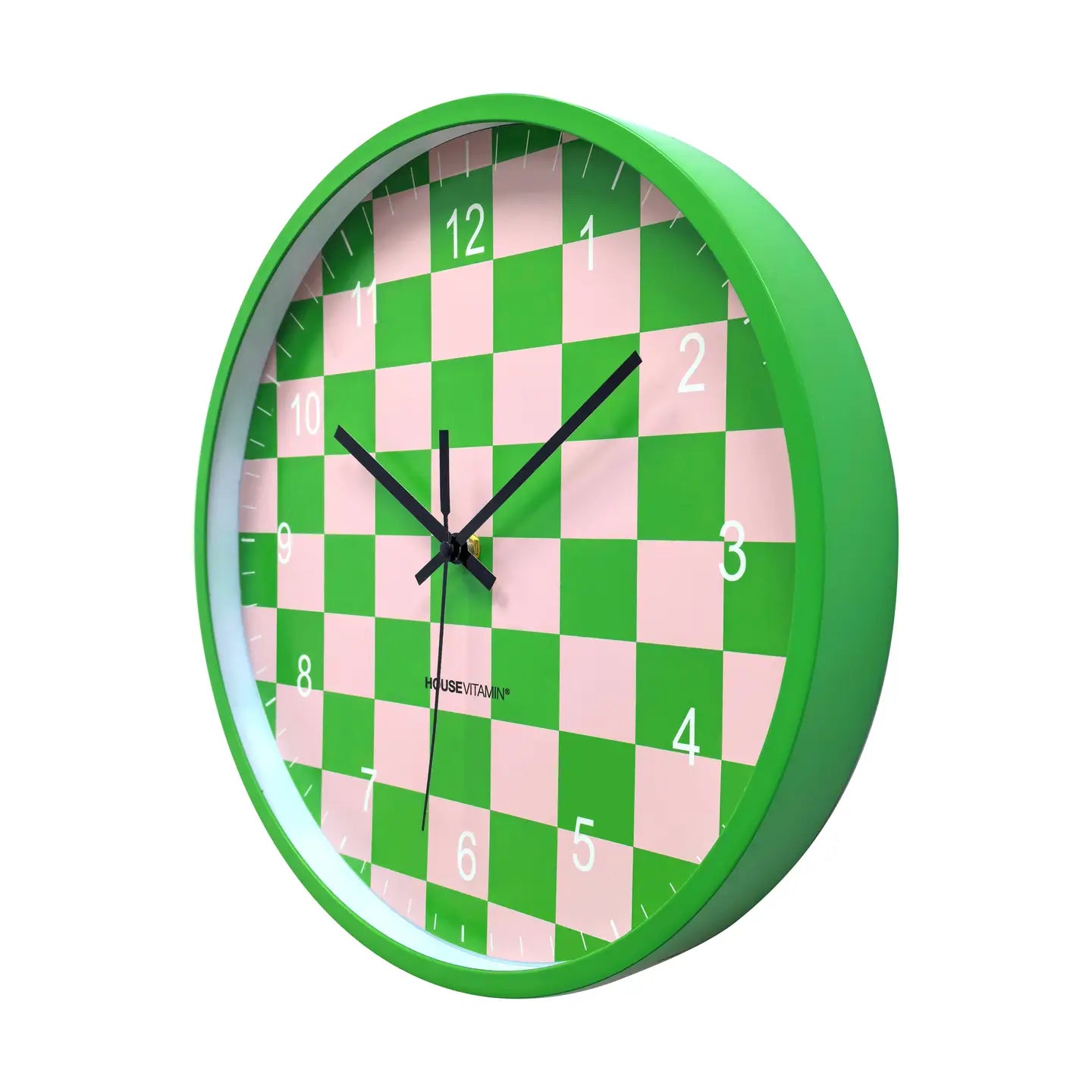 Wall Clock 'chessboard' 34x34x4 cm