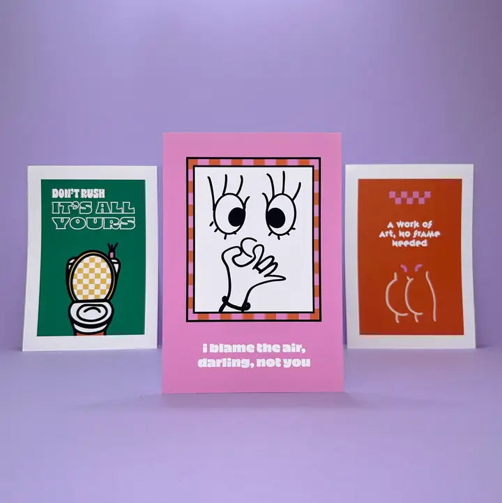 Don’t rush POSTER A4 30x20 cm