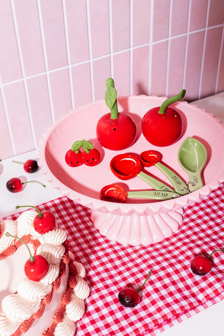 Cherry Salt & Pepper Shakers