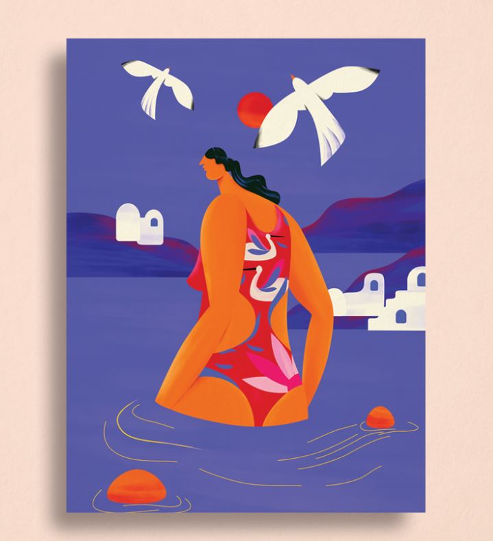Summer Serenity POSTER 30x40 cm