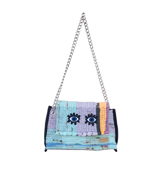 BLACK EYES MALIBU HANDBAG