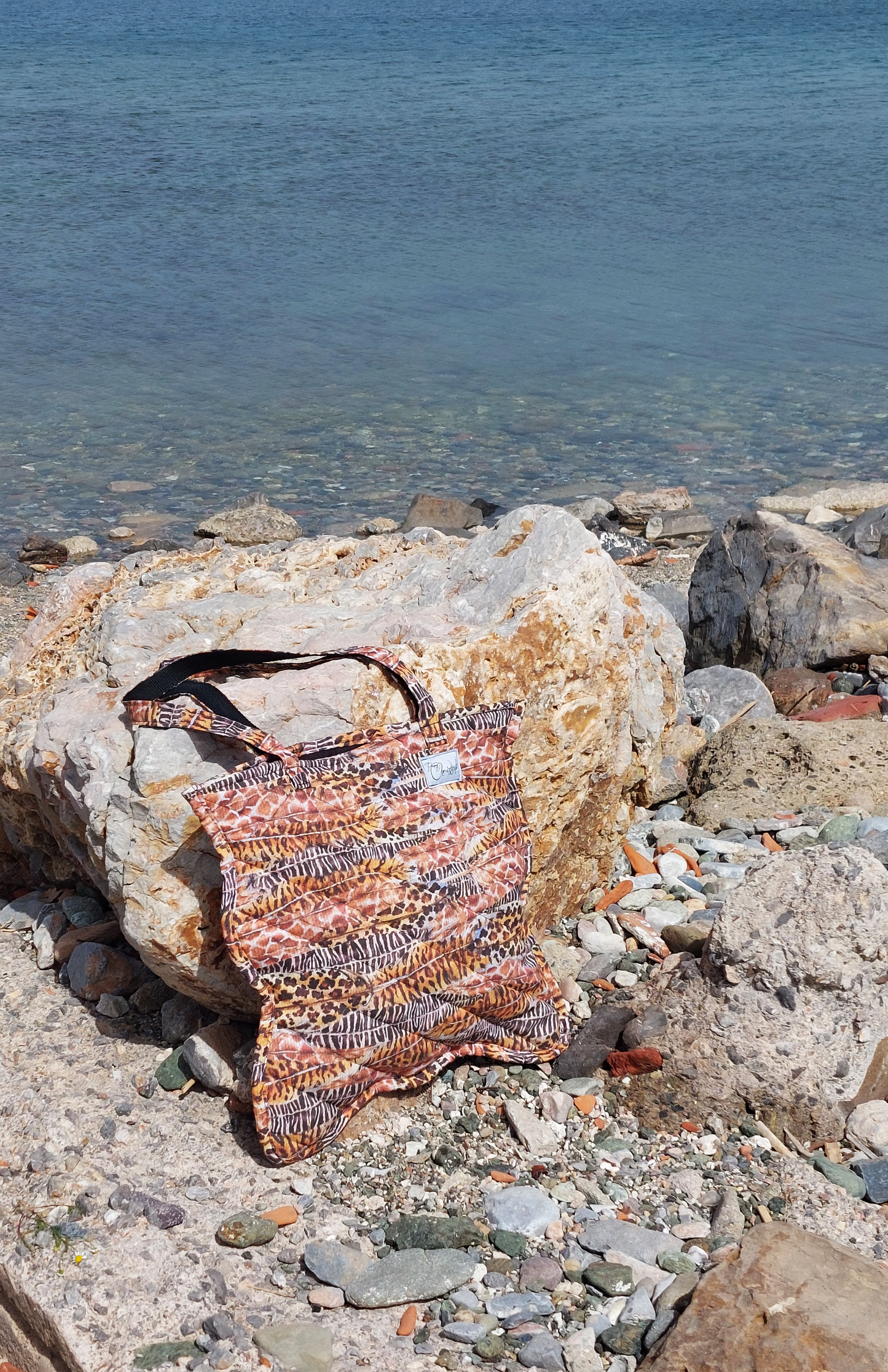 LEOPAR PILLOW BEACH BAG