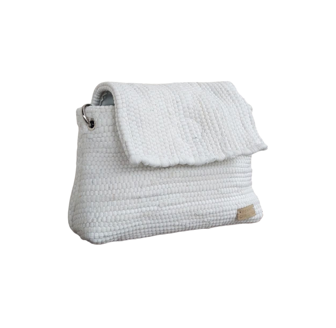 WHITE MALIBU HANDBAG new size