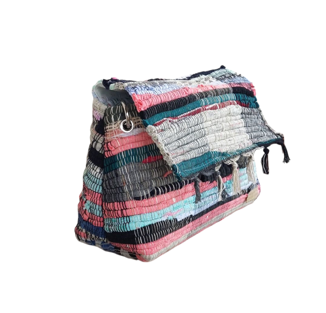 MULTICOLOUR MALIBU HANDBAG new size