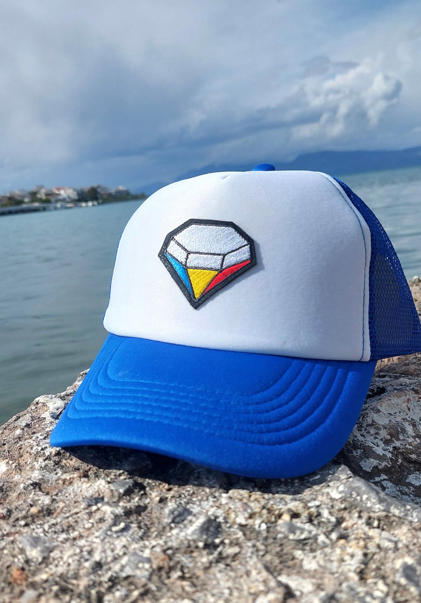 DIAMOND UNISEX BLUE HAT