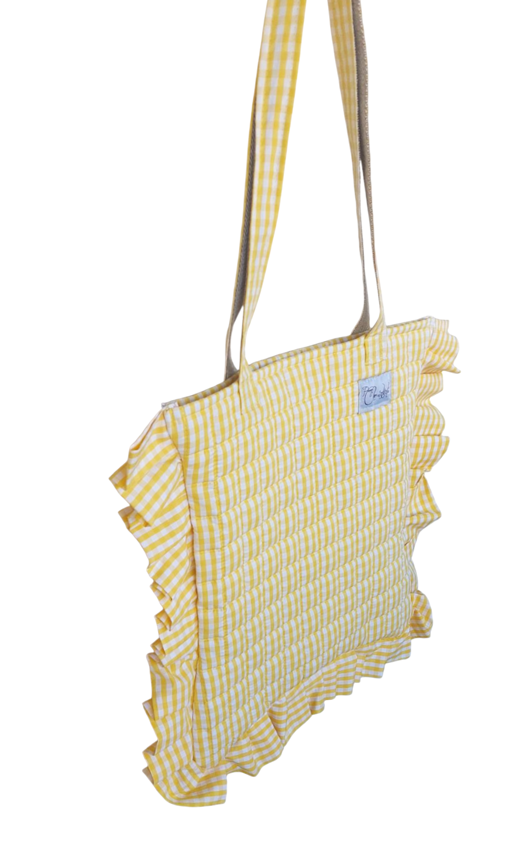YELLOW BEACH BAG