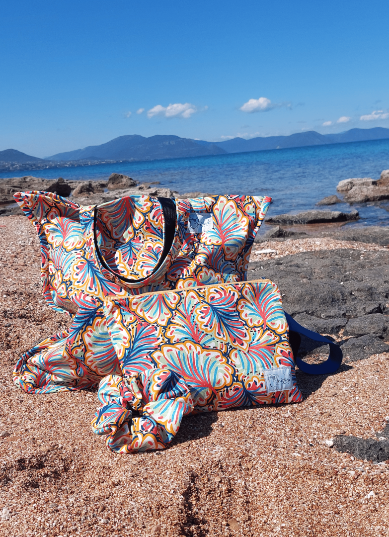 FLORAL BEACH SET
