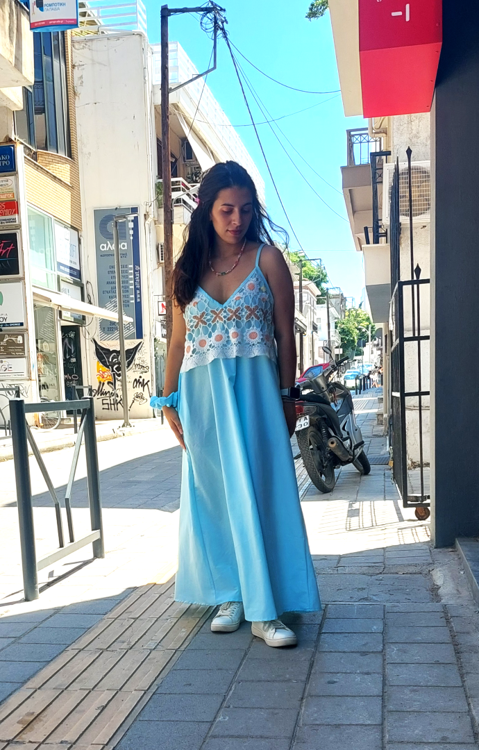 BLUE DREAMY DRESS