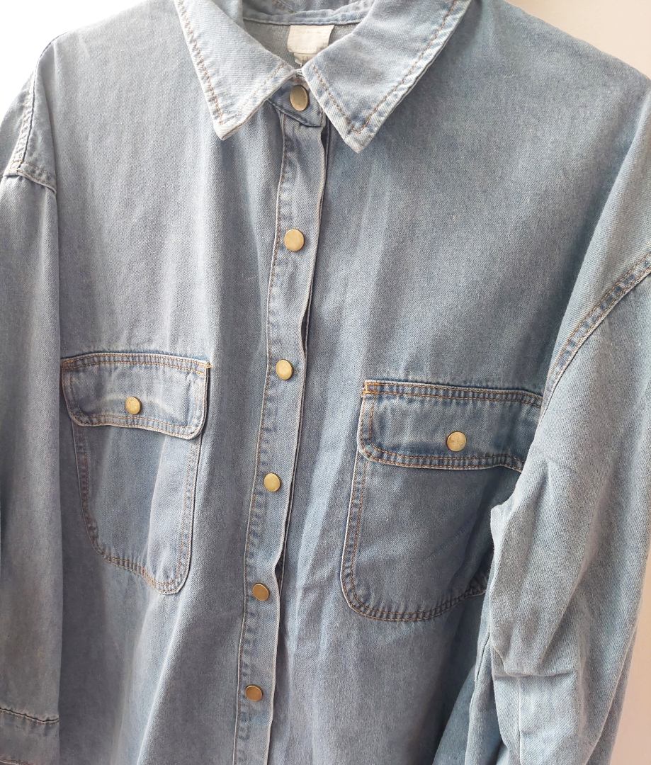 BLUE JEAN SHIRT
