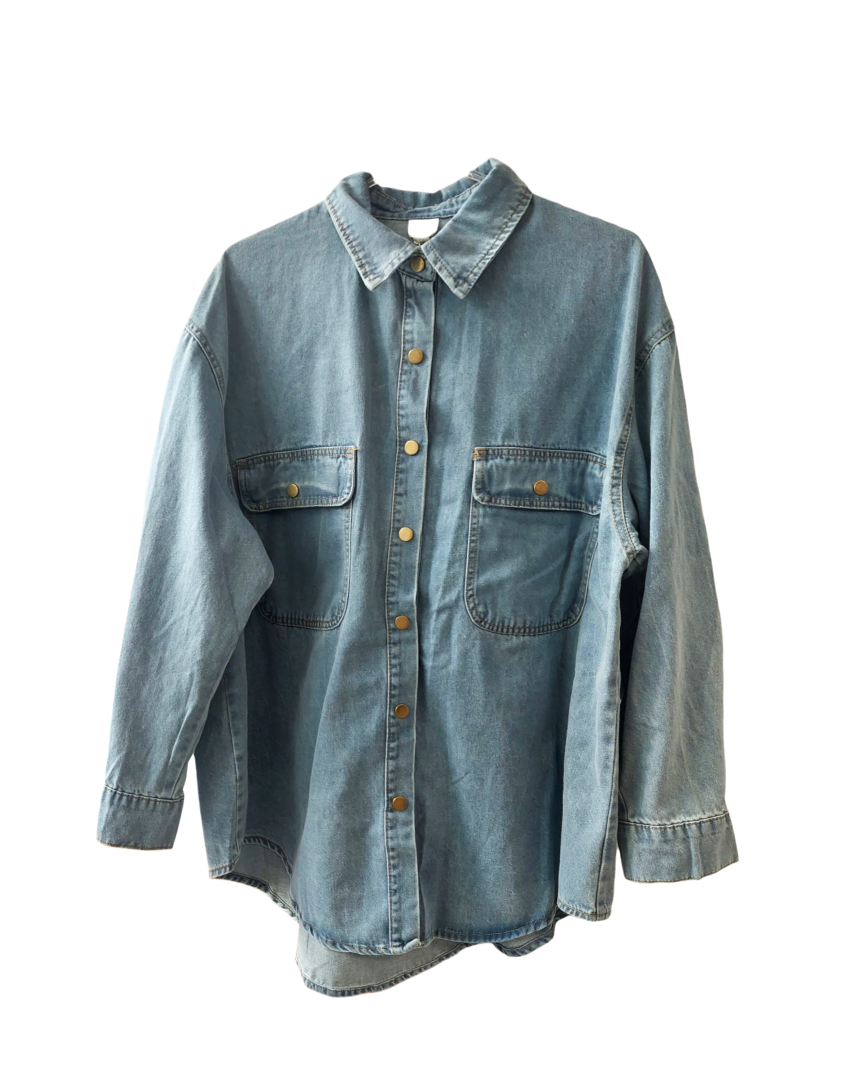 BLUE JEAN SHIRT