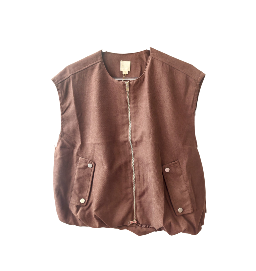 CHOCO CORD VEST
