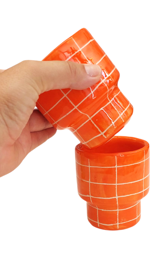 ΚΕΡΑΜΙΚΗ ΚΟΥΠΑ ORANGE 220ml