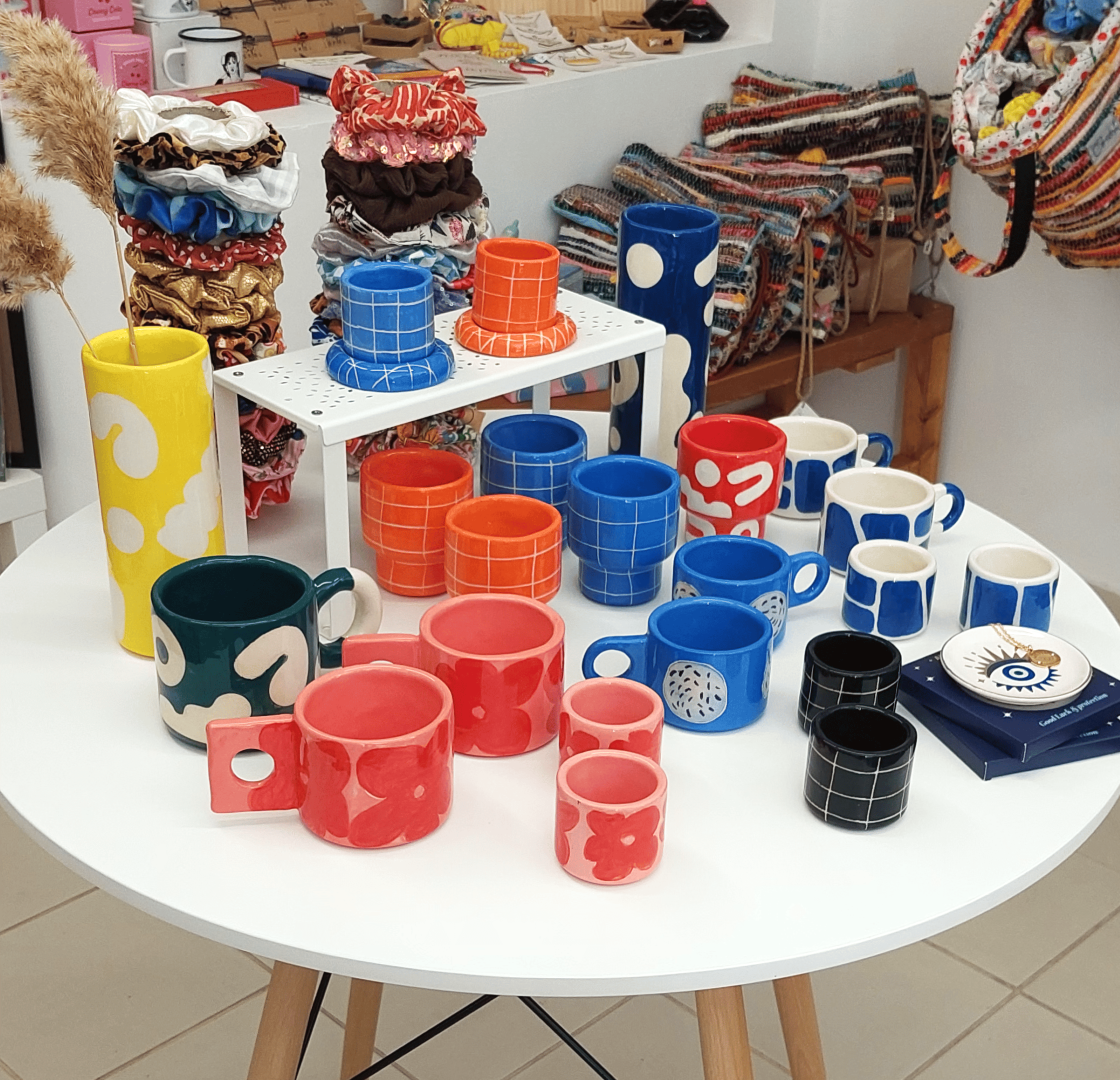 ΚΕΡΑΜΙΚΗ ΚΟΥΠΑ FLOWERS 240ml
