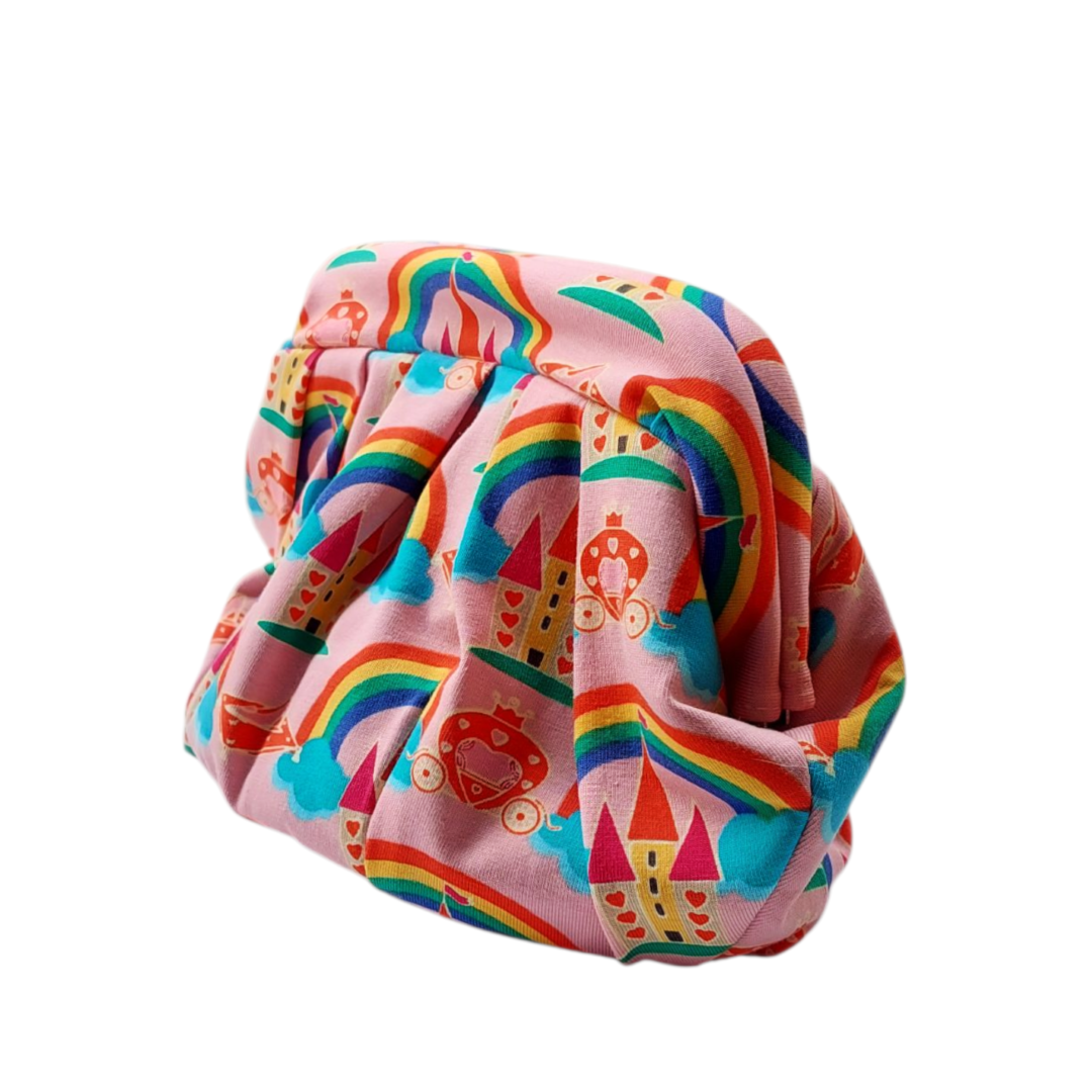 FAIRYTALE JERSEY DUMPLING POUCH BAG - MINI