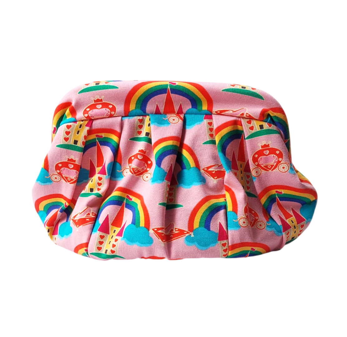 FAIRYTALE JERSEY DUMPLING POUCH BAG - MINI