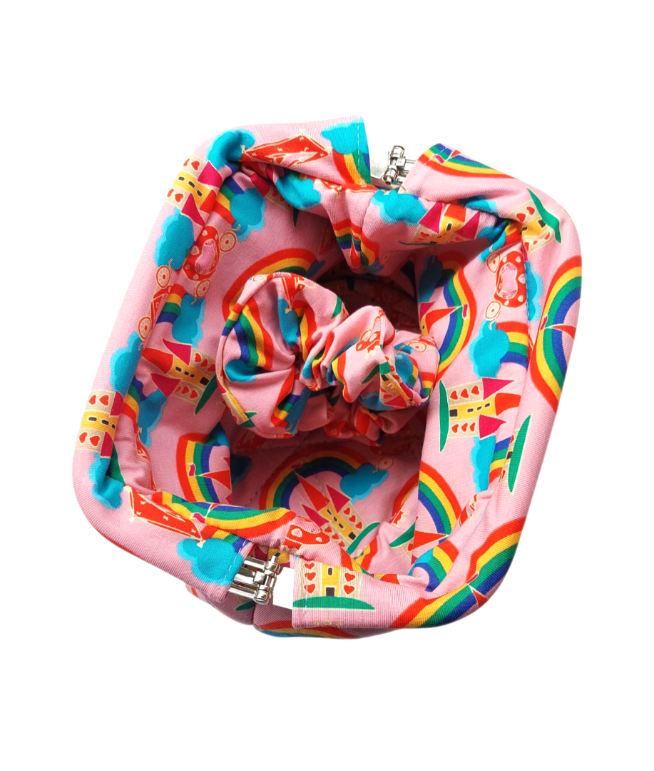 FAIRYTALE JERSEY DUMPLING POUCH BAG - MINI