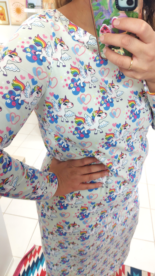 UNICORN BODYCON DRESS