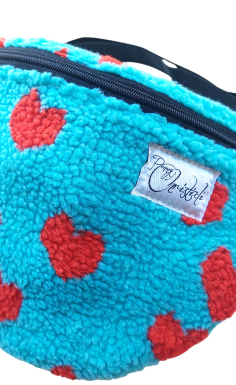 HEARTS TEDDY CROSS BODY BAG