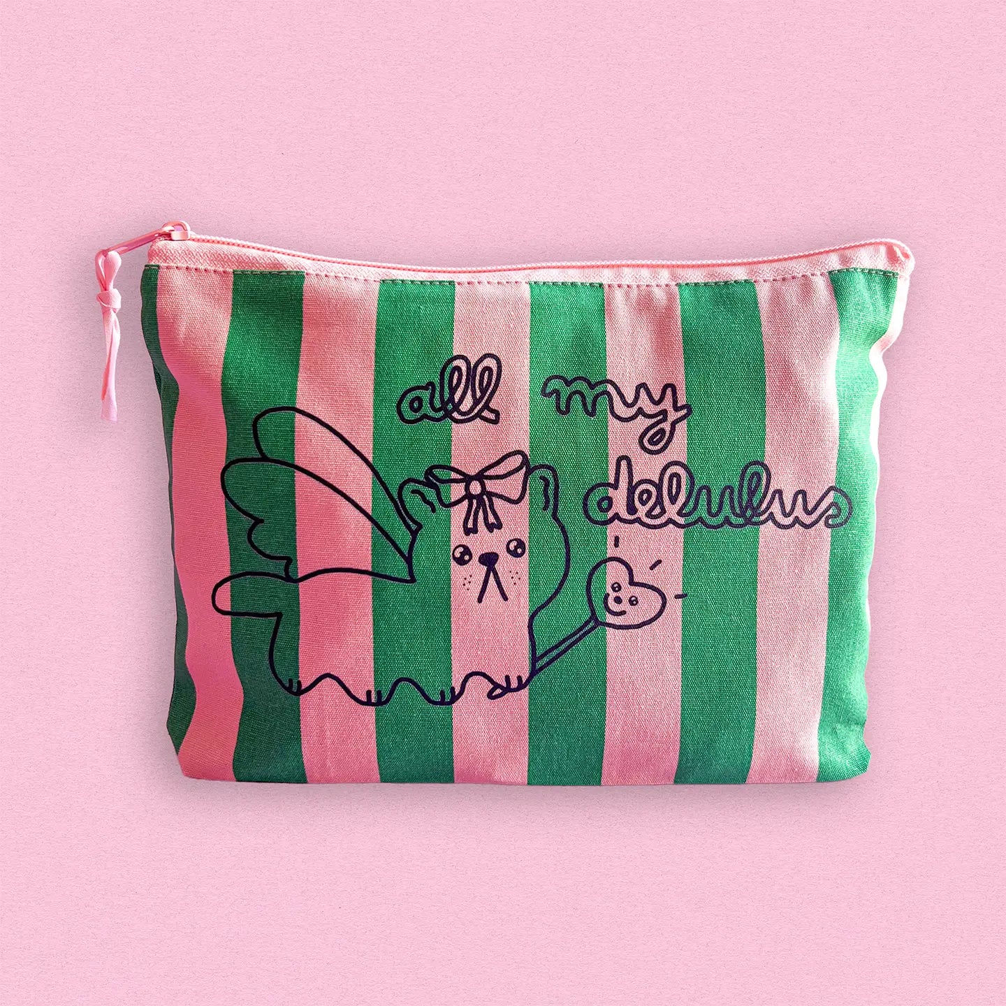 Accessory Bag All My Delulus - Green
