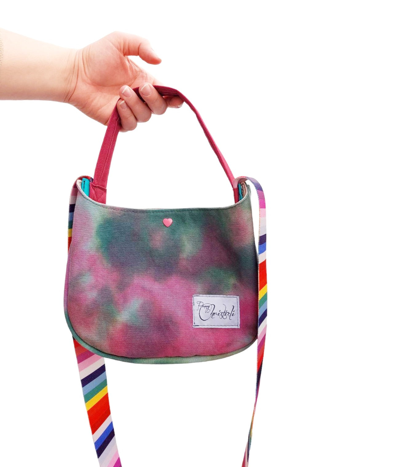TIE DYE SWEETHEART MINI BAG
