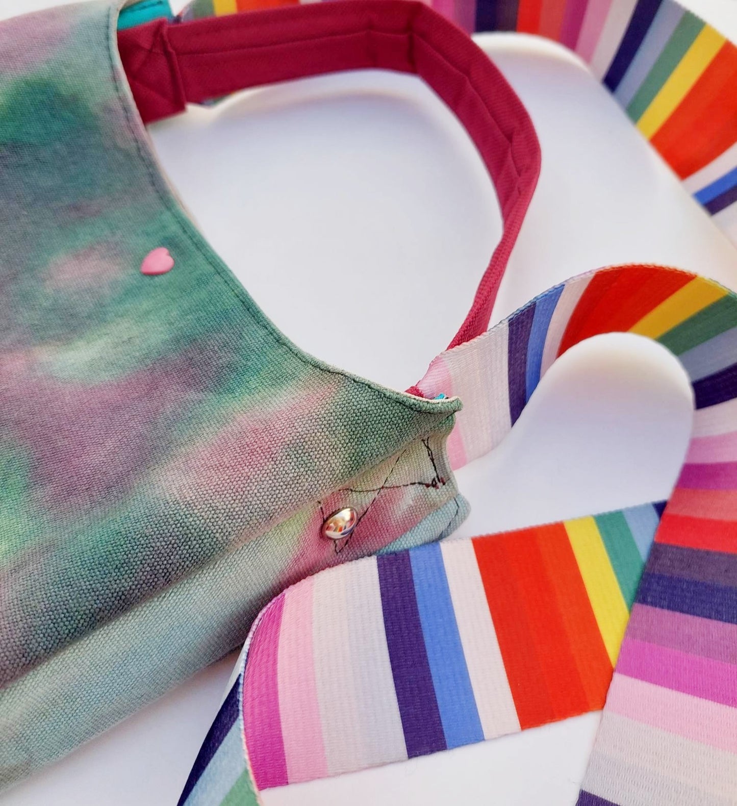 TIE DYE SWEETHEART MINI BAG