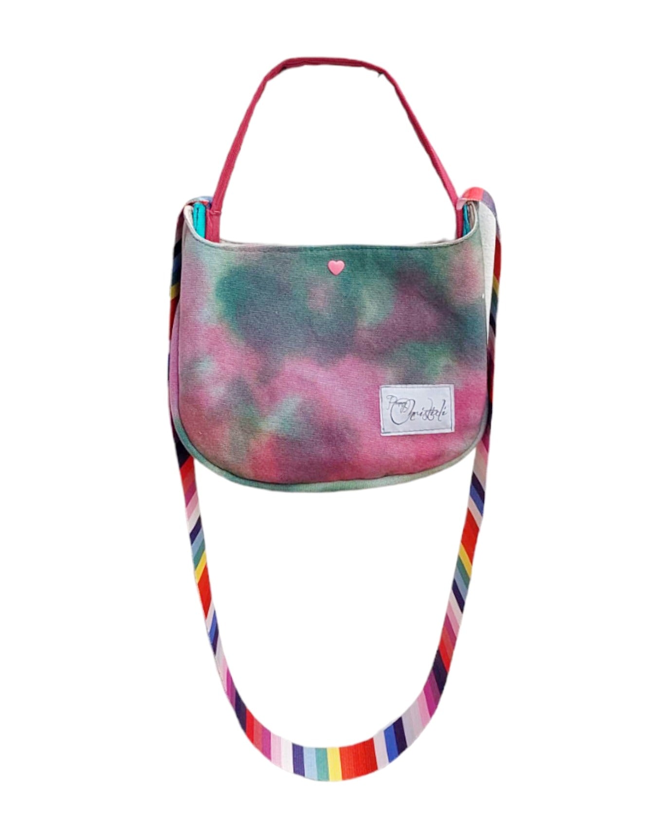 TIE DYE SWEETHEART MINI BAG