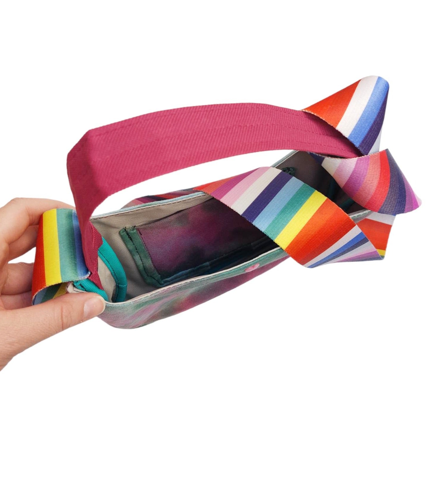 TIE DYE SWEETHEART MINI BAG