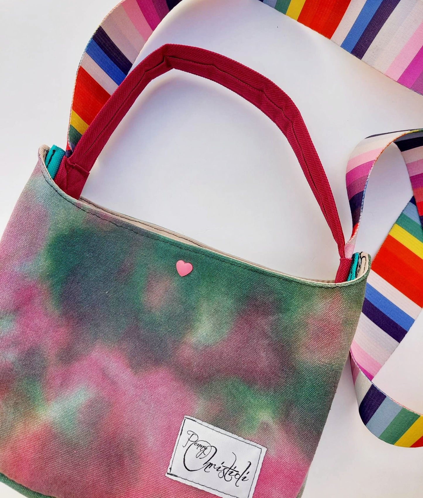 TIE DYE SWEETHEART MINI BAG