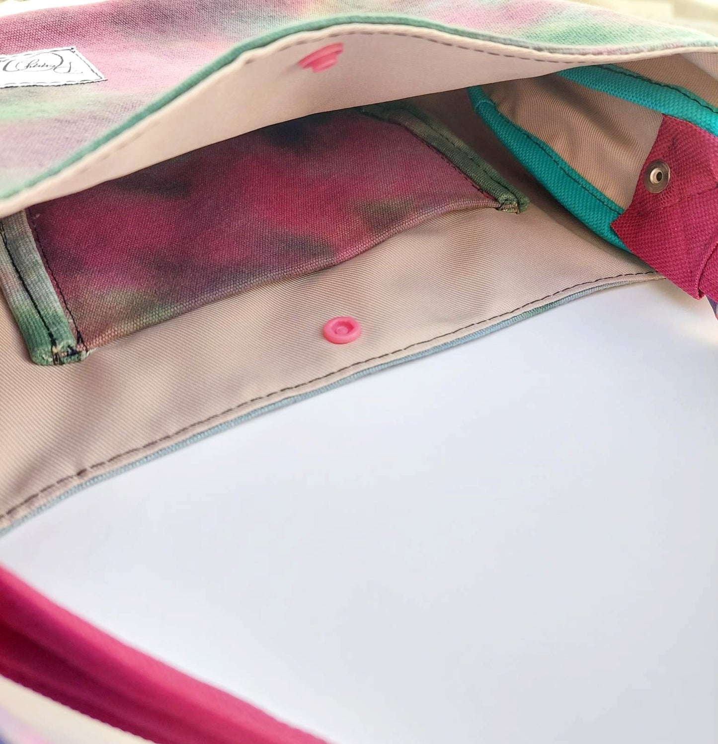 TIE DYE SWEETHEART MINI BAG