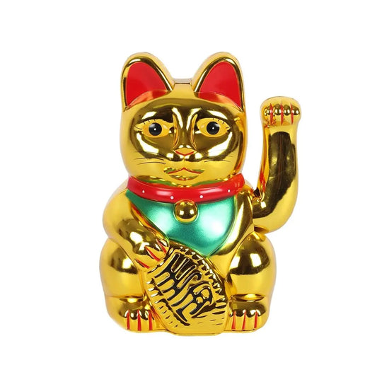 Gold Money Cat 16εκ.