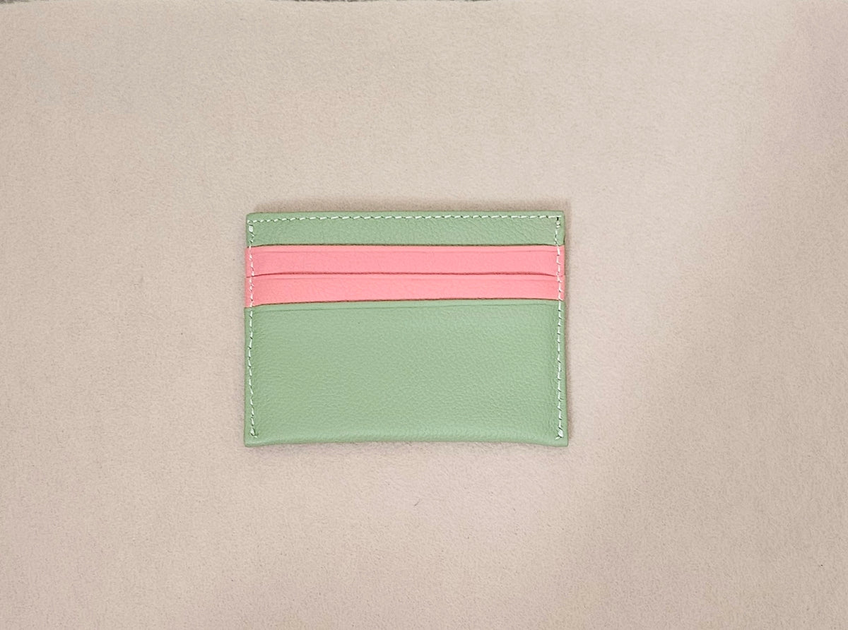 Upcycled Leather Card Holder