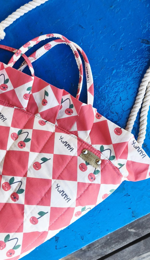 CHERRY CORAL HANDBAG