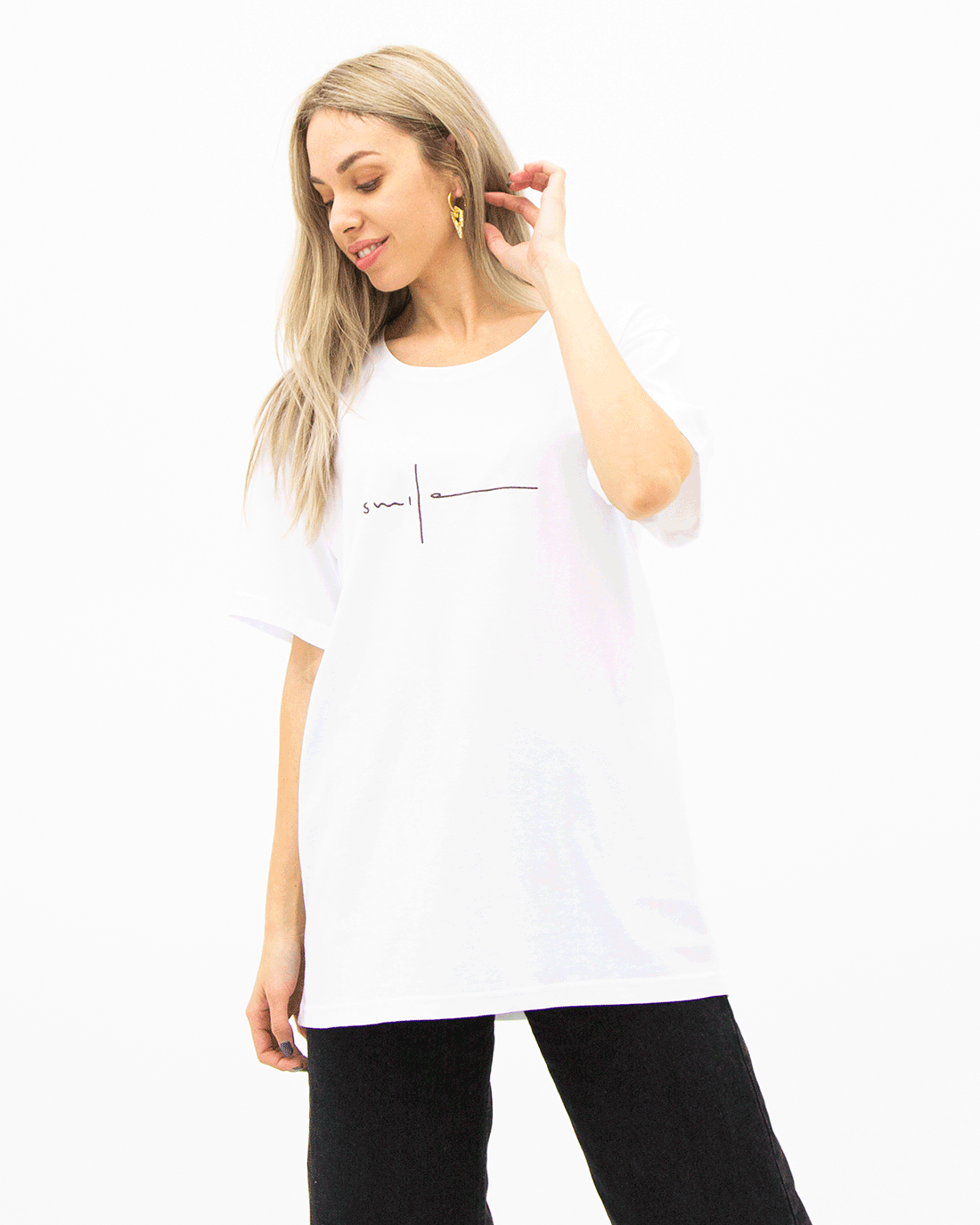 SMILE OVERSIZED T-SHIRT