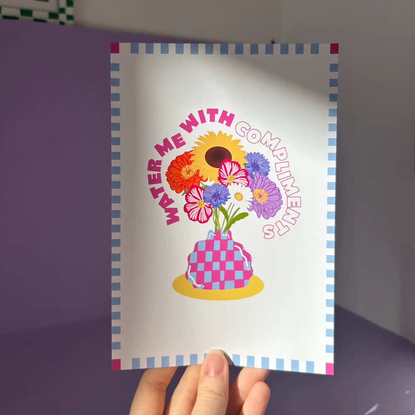Water Me POSTER A4 30x20 cm