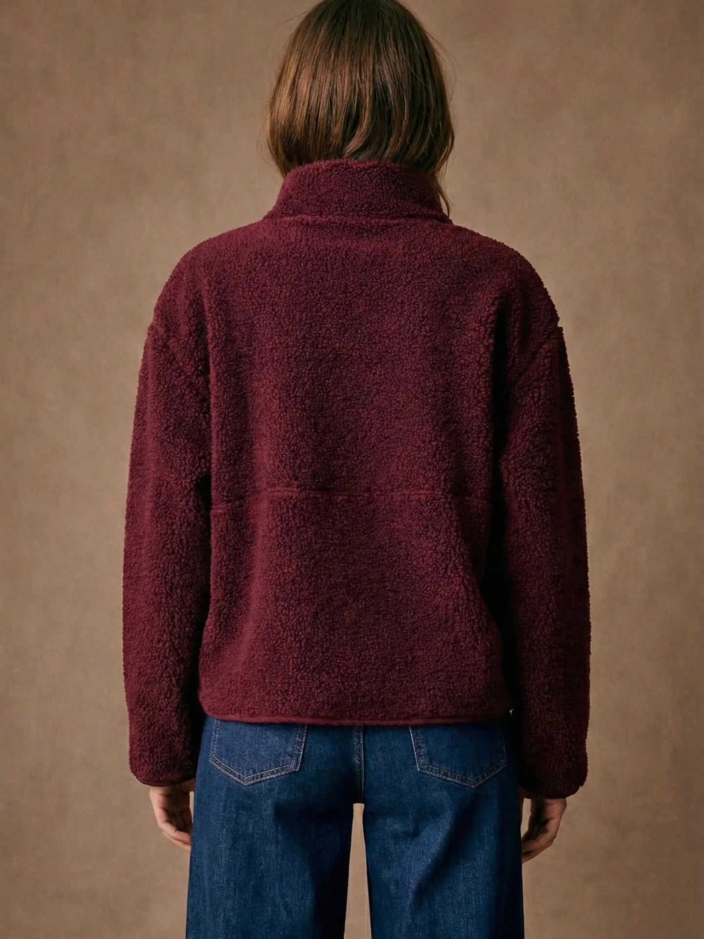 Bordeaux Fleece Jacket