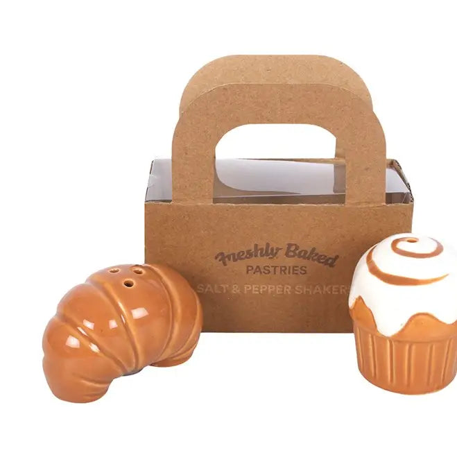Pastry Shaped Salt and Pepper Shakers
