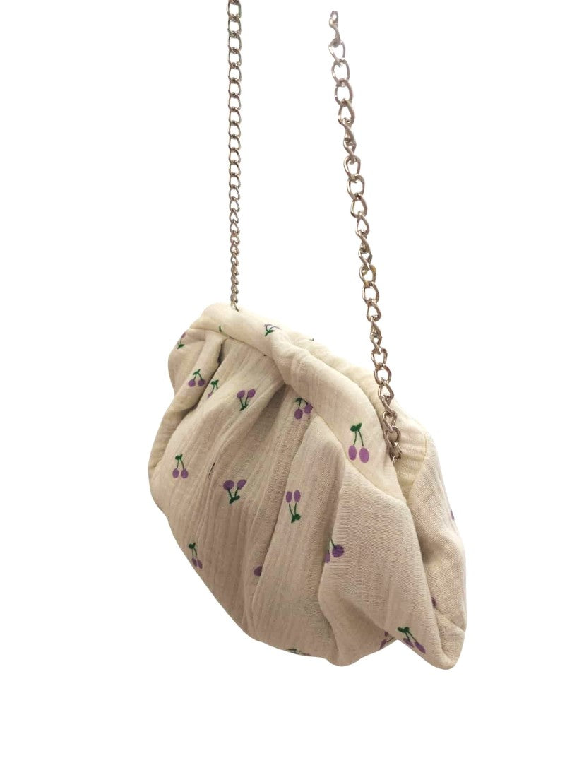 CHERRY DUMPLING POUCH BAG - MEDIUM