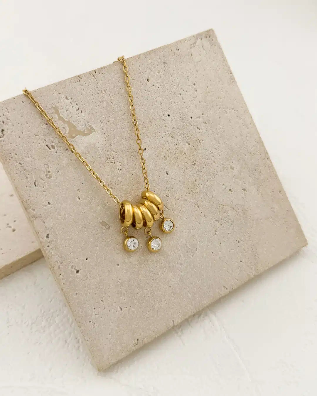 Gold and Diamonds Necklace