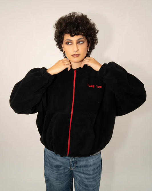 Petrify The Patriarchy - Black Fleece Jacket
