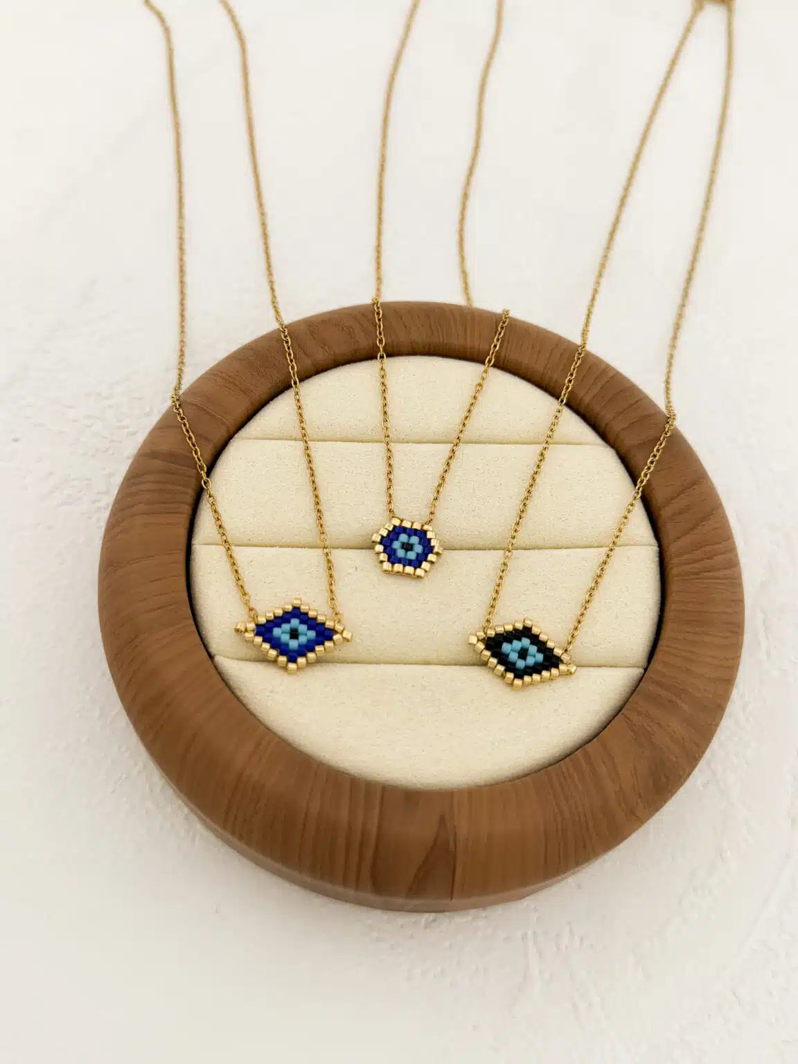 Gold Mini Polygon Necklace