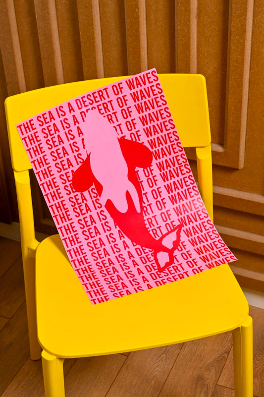 Whale Poster 48 X 35 εκ