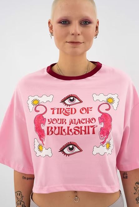 Tired Of... - Crop T-Shirt
