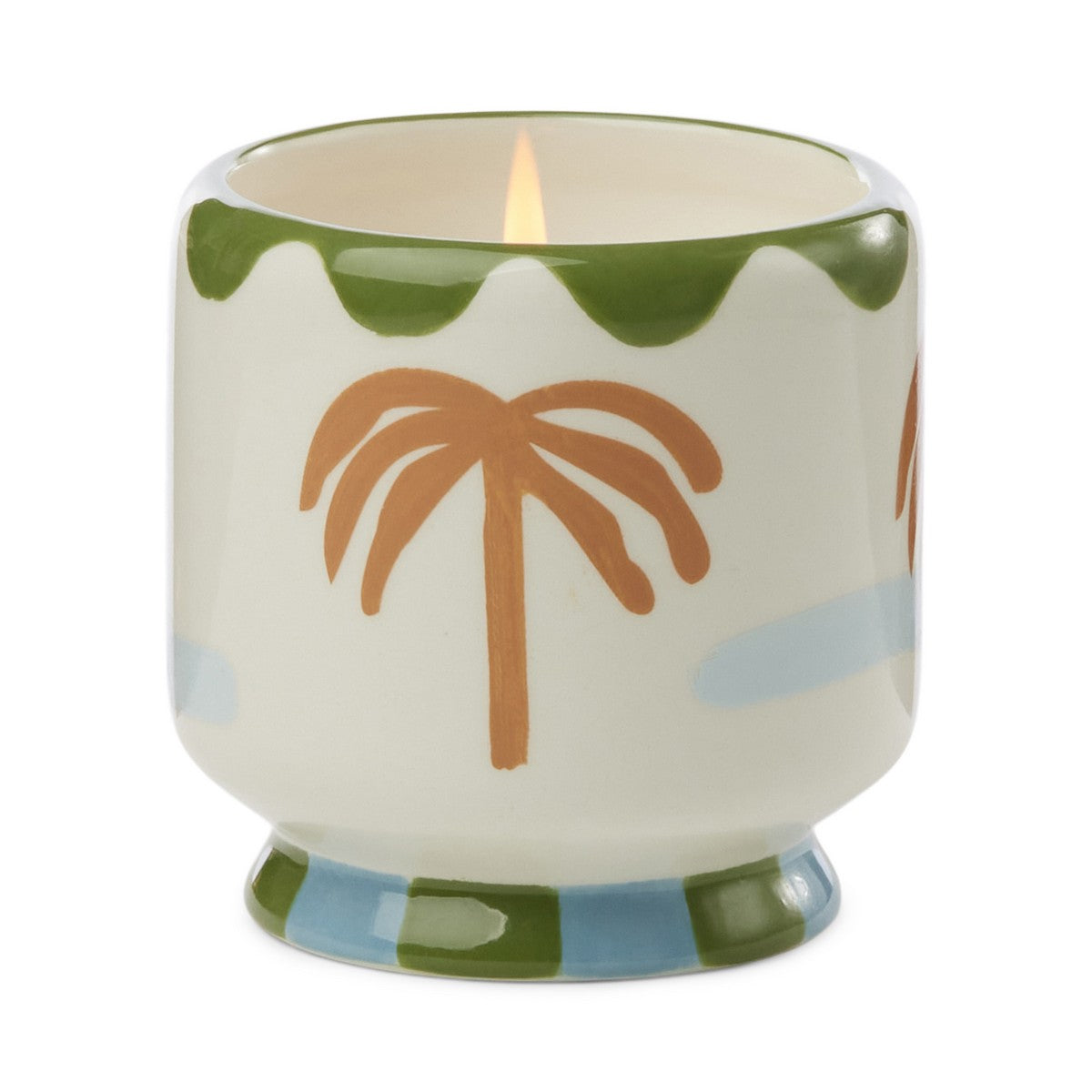 A dopo Κεραμικό κερί σόγιας, Lush Palms 226gr Palm Tree