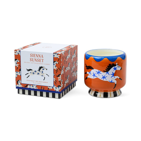 A dopo Κεραμικό κερί σόγιαςHorse Seinna Sunset 226gr
