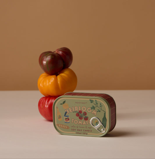 Bistro Tomato Φυτικό Κερί 127gr σε μεταλλικό δοχείο-κονσέρβα
