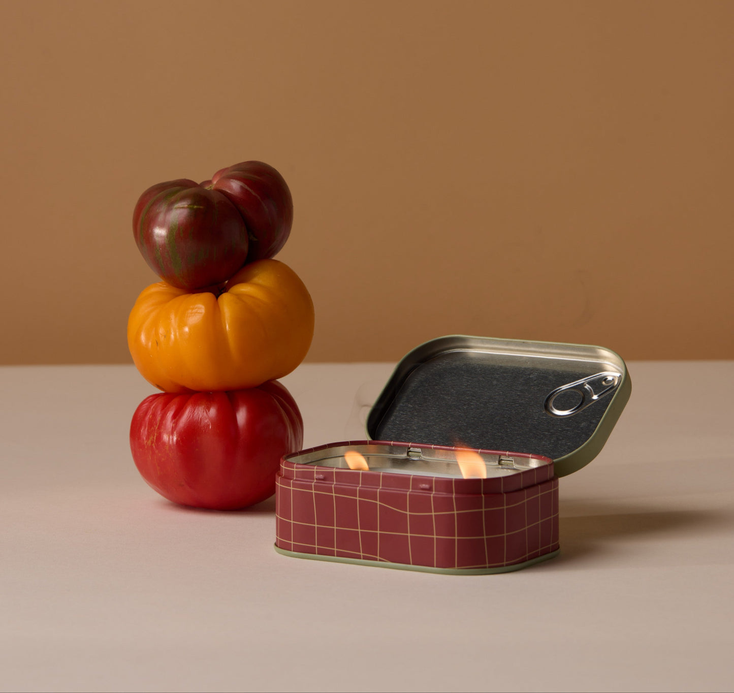 Bistro Tomato Φυτικό Κερί 127gr σε μεταλλικό δοχείο-κονσέρβα