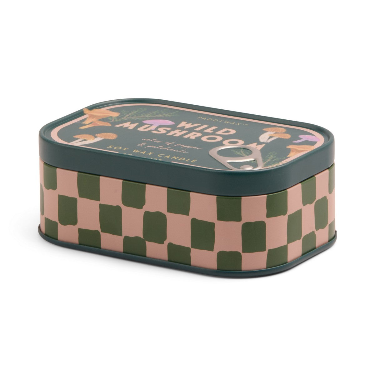 Bistro Wild Mushroom Φυτικό Κερί 127gr σε μεταλλικό δοχείο-κονσέρβα