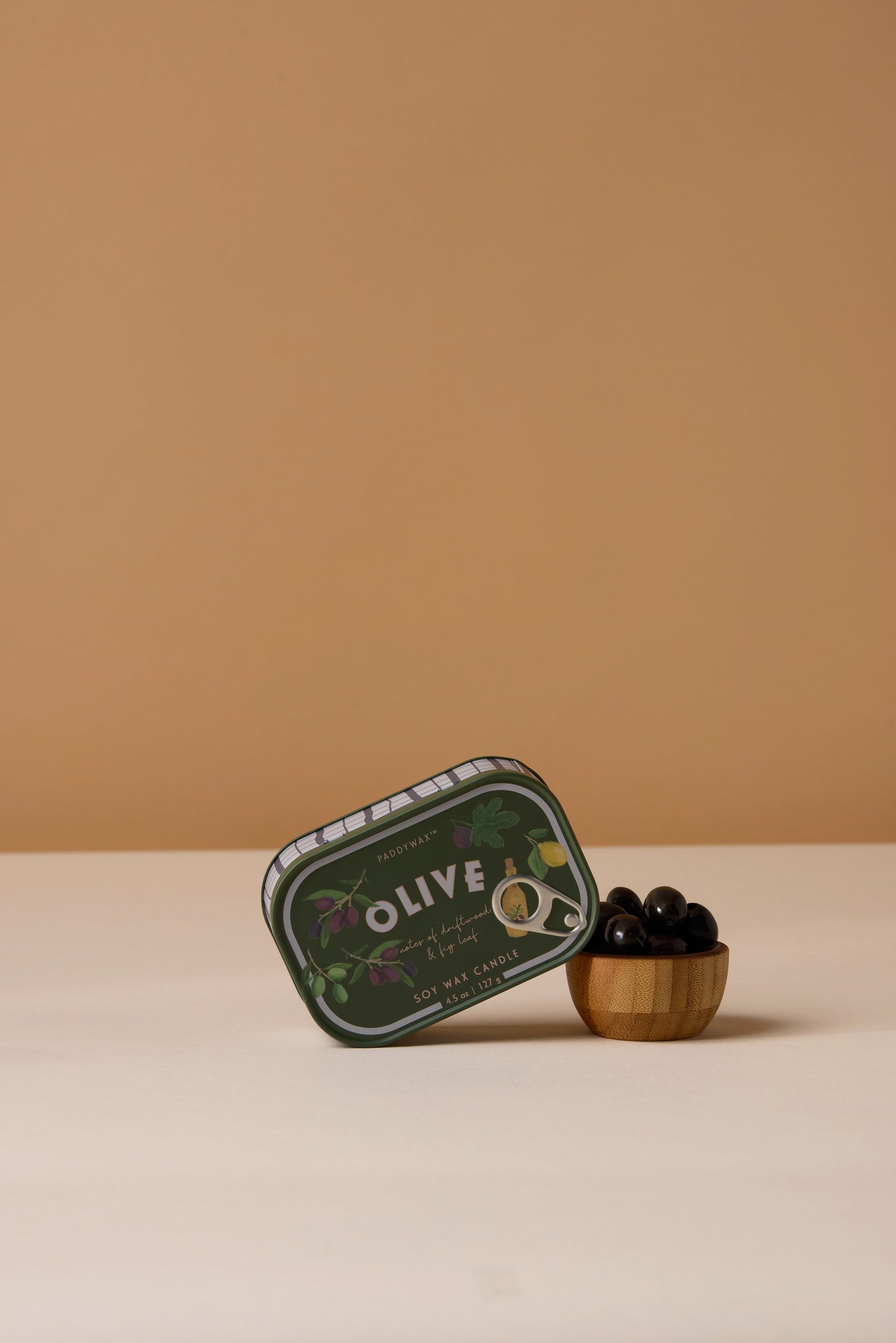 Bistro Fig & Olive Φυτικό Κερί 127gr σε μεταλλικό δοχείο-κονσέρβα