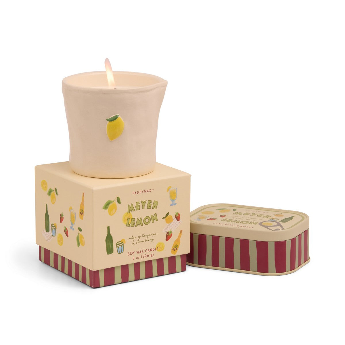 Bistro Lemon Φυτικό Κερί 226gr σε κεραμικό δοχείο (Copy)