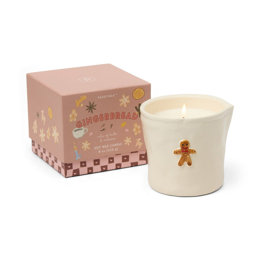 Bistro Gingerbread Φυτικό Κερί 226gr σε κεραμικό δοχείο
